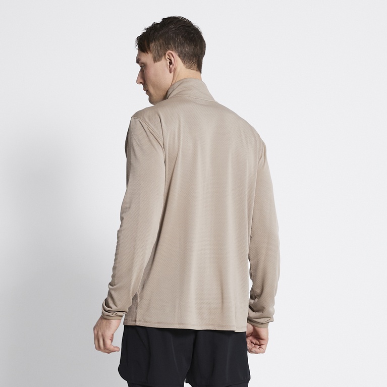 Functional sweater "MS Warm-up Jacket" Beige